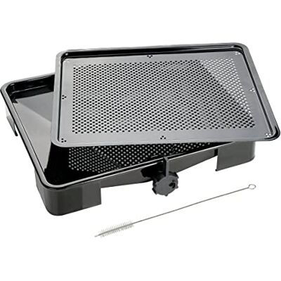 Zenker 7205 Rotisserie, Rotisserie Oven Dish with Rack and Drain Siphon, Black, Enamel, 39 x 33 cm Zenker 7205 Rotisserie, Rotisserie Oven Dish with Rack and Drain Siphon, Black, Enamel, 39 x 33 cm