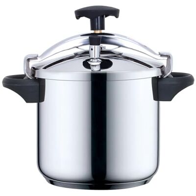 KITCHEN MOVE CSB24-8L Autocuiseur Etrier Cuve Inox/Noir 8 L Diamètre 24 cm KITCHEN MOVE CSB24-8L Autocuiseur Etrier Cuve Inox/Noir 8 L Diamètre 24 cm