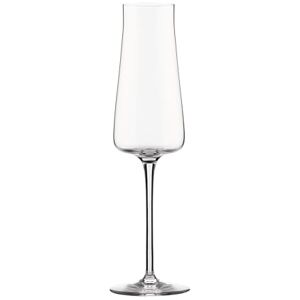 Alessi Eugenia NF09/9 Designer Sparkling Wine and Champagne Flute, Minimalist Aesthetic, in Crystal Glass, 26 cl Alessi Eugenia NF09/9 Designer Sparkling Wine and Champagne Flute, Minimalist Aesthetic, in Crystal Glass, 26 cl