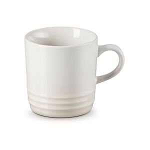LE CREUSET Stoneware Cappuccino Mug, 200 ml, Meringue, 70303207160099 LE CREUSET Stoneware Cappuccino Mug, 200 ml, Meringue, 70303207160099