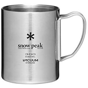 Snow Peak Stainless Vacuum Double Wall 300ml Mug Silver - Mug Snow Peak Stainless Vacuum Double Wall 300ml Mug Silver - Mug