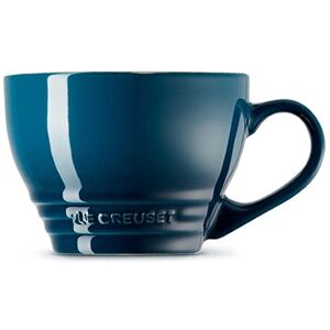 LE CREUSET Stoneware Grand Mug, 400ml, Deep Teal, 70304406420002 LE CREUSET Stoneware Grand Mug, 400ml, Deep Teal, 70304406420002