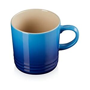LE CREUSET Stoneware Coffee Mug,70302352200002, 350 ml, Azure LE CREUSET Stoneware Coffee Mug,70302352200002, 350 ml, Azure