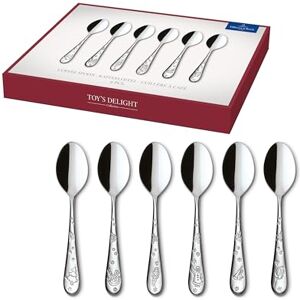 Villeroy & Boch 12-6564-9550 Coffee Spoon Set, Stainless Steel, Silver/Platinum Villeroy & Boch 12-6564-9550 Coffee Spoon Set, Stainless Steel, Silver/Platinum