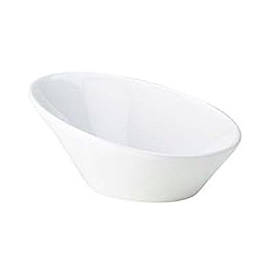Genware 366021 Royal Oval Sloping Bowl, 21 cm Length, Pack of 6 Genware 366021 Royal Oval Sloping Bowl, 21 cm Length, Pack of 6