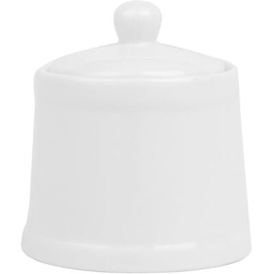 Olympia Whiteware Pier Sugar Bowl with Lid 250ml (Box 6) Olympia Whiteware Pier Sugar Bowl with Lid 250ml (Box 6)