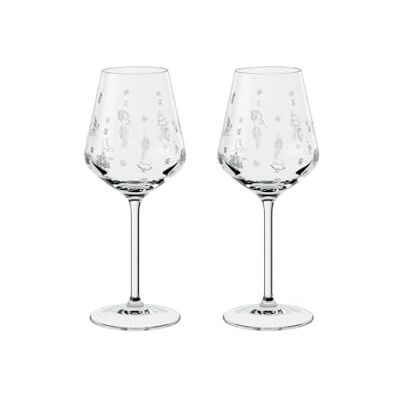 Villeroy & Boch – Toy's Delight White Wine Glass Set with 2 Crystal Glasses, Glass, Transparent, Dishwasher-Safe, Capacity 380 ml Villeroy & Boch – Toy's Delight White Wine Glass Set with 2 Crystal Glasses, Glass, Transparent, Dishwasher-Safe, Capacity 380 ml
