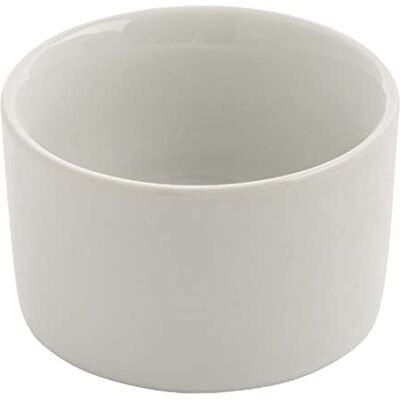 Olympia Contemporary Porcelain Ramekins 80mm, Pack of 12, White Strengthened rolled edges prevent chipping, while the fully vitrified body provides heat and thermal shock resistance. Olympia Contemporary Porcelain Ramekins 80mm, Pack of 12, White Strengthened rolled edges prevent chipping, while the fully vitrified body provides heat and thermal shock resistance.