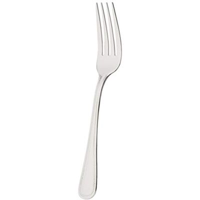 Genware Bead Cutlery Table Forks, Pack of 12 Genware Bead Cutlery Table Forks, Pack of 12