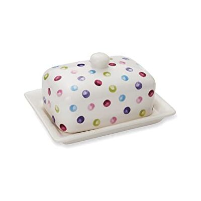Cooksmart Spotty Dotty Butter Dish Cooksmart Spotty Dotty Butter Dish