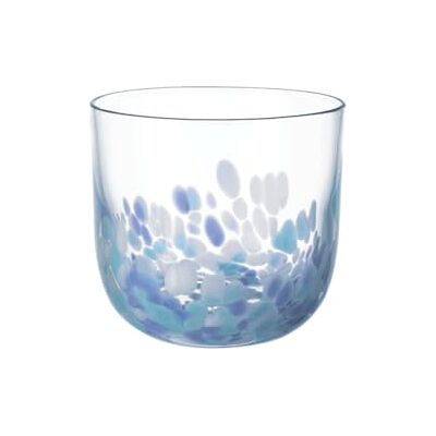 Villeroy & Boch – Like Confetti Aqua Water Glass, Set of 2, Approx. 200 ml, Blue Glass, Confetti Decor, Dishwasher-Safe, Glass Drinking Glasses Villeroy & Boch – Like Confetti Aqua Water Glass, Set of 2, Approx. 200 ml, Blue Glass, Confetti Decor, Dishwasher-Safe, Glass Drinking Glasses