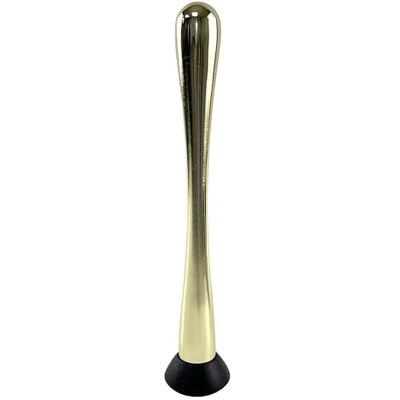 Beaumont Muddler Gold Plated Stainless Steel 23cm Easy to Clean, Helps Release Flavours, Modern Appearance, Ice, Fruit Crasher for Bars, Pubs, Restaurants Beaumont Muddler Gold Plated Stainless Steel 23cm Easy to Clean, Helps Release Flavours, Modern Appearance, Ice, Fruit Crasher for Bars, Pubs, Restaurants