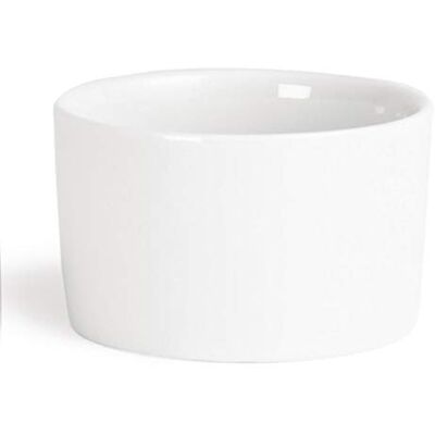 Olympia Whiteware Contemporary Ramekins 70mm Porcelain 80ml, Pack of 12 Super-vitrified glaze resists scratches and chips, with an edge chip warranty for busy commercial environments. Olympia Whiteware Contemporary Ramekins 70mm Porcelain 80ml, Pack of 12 Super-vitrified glaze resists scratches and chips, with an edge chip warranty for busy commercial environments.