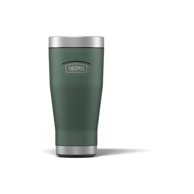 Thermos Icon Rock Cap Green Travel Tumbler (470ml), Reusable Insulated Stainless Steel Coffee Cup for Hot or Cold Drinks, Vacuum Sealed Water Flask with a Leak-Proof Lid, 7hr Hot/22hr Cold Thermos Icon Rock Cap Green Travel Tumbler (470ml), Reusable Insulated Stainless Steel Coffee Cup for Hot or Cold Drinks, Vacuum Sealed Water Flask with a Leak-Proof Lid, 7hr Hot/22hr Cold