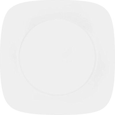 Corelle 16.5 cm Vitrelle Glass Pure Bread and Butter Plate, Pack of 6, White Corelle 16.5 cm Vitrelle Glass Pure Bread and Butter Plate, Pack of 6, White