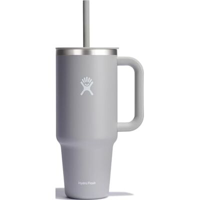 Hydro Flask Travel Tumbler 1180 ml (40 oz) with Closable Press-In Straw Lid Stainless Steel Double Wall Vacuum Insulated Splash resistant lid Birch Hydro Flask Travel Tumbler 1180 ml (40 oz) with Closable Press-In Straw Lid Stainless Steel Double Wall Vacuum Insulated Splash resistant lid Birch
