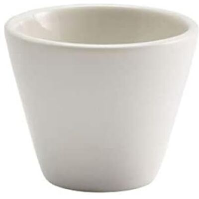 Genware 369012MWH Royal Conical Bowl, 12 cm Diameter, Matte White (Pack of 6) Genware 369012MWH Royal Conical Bowl, 12 cm Diameter, Matte White (Pack of 6)