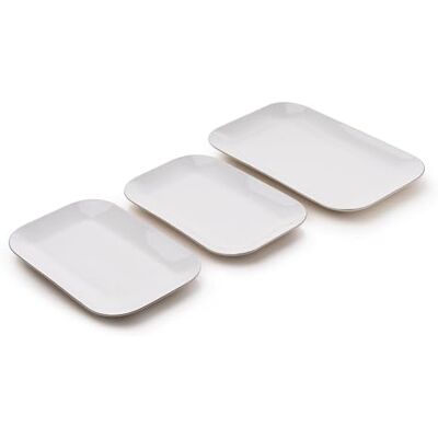 Hermia Concept Elegant 51-Piece Dinner Set, 100% Porcelain, Cream Colour, Includes Service Plates, Bowls, Platters, Perfect for Special Occasions & Everyday Dining Hermia Concept Elegant 51-Piece Dinner Set, 100% Porcelain, Cream Colour, Includes Service Plates, Bowls, Platters, Perfect for Special Occasions & Everyday Dining