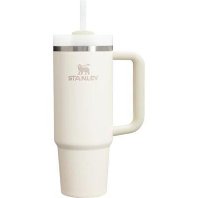 Stanley H2.0 Vacuum Quencher, 0.88 L (0.88 L), Cream, 2.0, Cold Insulation, Durable, Straw Water Bottle, Summer, Outdoors, Dishwasher Safe Stanley H2.0 Vacuum Quencher, 0.88 L (0.88 L), Cream, 2.0, Cold Insulation, Durable, Straw Water Bottle, Summer, Outdoors, Dishwasher Safe