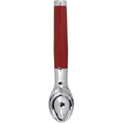 KitchenAid Stainless Steel Ice Cream Scoop – Empire Red KitchenAid Stainless Steel Ice Cream Scoop – Empire Red