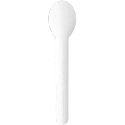 Sabert Recyclable Paper Cutlery Tea Spoon (Pack 1000) Sabert Recyclable Paper Cutlery Tea Spoon (Pack 1000)