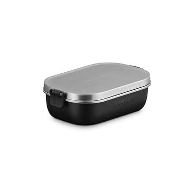 LE CREUSET Lunch Box, Matte Black LE CREUSET Lunch Box, Matte Black