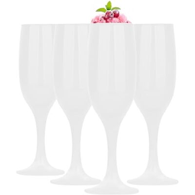 Glasmark KROSNO 1992 Glasmark KROSNO 150ml Set of 4 Champagne Glass Champagne Glass Prosseco Original Design Dishwasher Safe Unique Shape and Style Perfect for Home, Restaurants and Parties Glasmark KROSNO 1992 Glasmark KROSNO 150ml Set of 4 Champagne Glass Champagne Glass Prosseco Original Design Dishwasher Safe Unique Shape and Style Perfect for Home, Restaurants and Parties