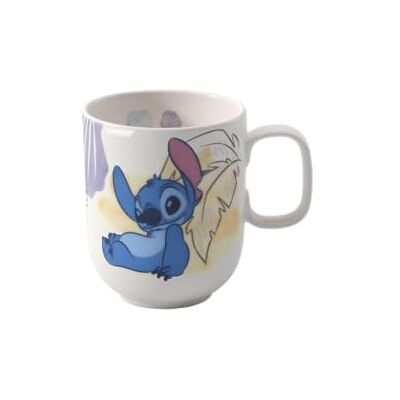 Villeroy & Boch Disney Stitch Children's Mug Large with Handle, Dishwasher Safe, Microwave Safe, Mug for Children, Mug, Premium Porcelain Villeroy & Boch Disney Stitch Children's Mug Large with Handle, Dishwasher Safe, Microwave Safe, Mug for Children, Mug, Premium Porcelain
