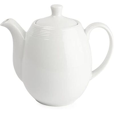 Olympia Linear Coffee Or Teapots 1Ltr 36Oz Porcelain White Espresso Jugs 4pc Olympia Linear Coffee Or Teapots 1Ltr 36Oz Porcelain White Espresso Jugs 4pc