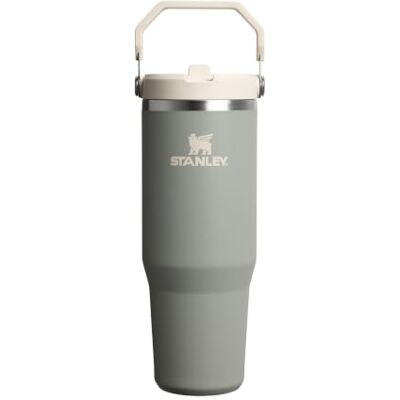 Stanley 1913 Flip Straw Tumbler 0.89L Sage Grey Keeps Cold For 12+ Hours Easy To Carry Dishwasher Safe Stainless Steel Bottle With Straw Stanley 1913 Flip Straw Tumbler 0.89L Sage Grey Keeps Cold For 12+ Hours Easy To Carry Dishwasher Safe Stainless Steel Bottle With Straw