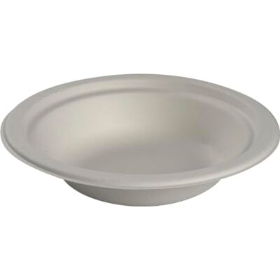 ABENA Gastro Disposable Bowls 400 ml White Bagasse Sugarcane Biodegradable and Compostable Bagasse Bowls Pack of 50 Disposable Party Bowls Eco Labelled Bowls ABENA Gastro Disposable Bowls 400 ml White Bagasse Sugarcane Biodegradable and Compostable Bagasse Bowls Pack of 50 Disposable Party Bowls Eco Labelled Bowls