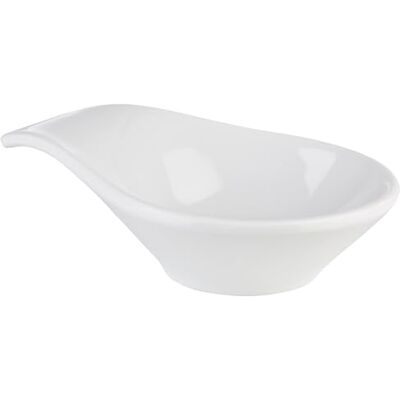 APS Friendly 79039 Dipping Bowl, Snack Bowl, Recycled Plastic (PET), 11.5 x 7.5 cm, Height 3 cm, 0.06 litres, White APS Friendly 79039 Dipping Bowl, Snack Bowl, Recycled Plastic (PET), 11.5 x 7.5 cm, Height 3 cm, 0.06 litres, White