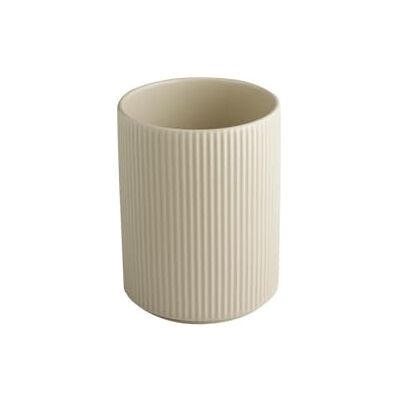 APS The Grid 19030 Dressing Pot Porcelain Diameter 12.5 cm 1.3 litres Sand Stackable APS The Grid 19030 Dressing Pot Porcelain Diameter 12.5 cm 1.3 litres Sand Stackable