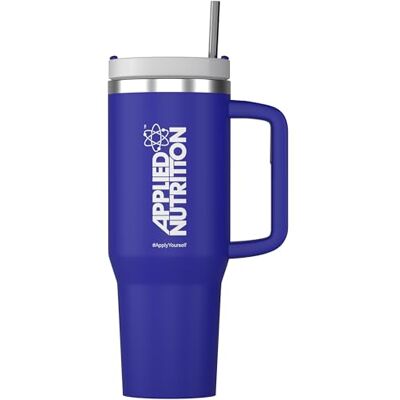Applied Nutrition Title Cooler Tumbler Cup High-Efficiency Insulation Best Beverage Retention Ultimate Convenience Durable Design (1.2 Liters Blue) Applied Nutrition Title Cooler Tumbler Cup High-Efficiency Insulation Best Beverage Retention Ultimate Convenience Durable Design (1.2 Liters Blue)