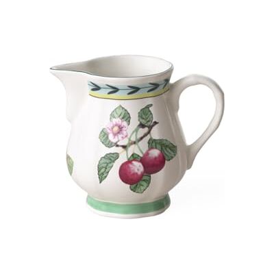 Villeroy & Boch French Garden Fleurence Milk Jug, 250 ml, Premium Porcelain, White/Multicoloured Villeroy & Boch French Garden Fleurence Milk Jug, 250 ml, Premium Porcelain, White/Multicoloured