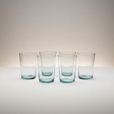 CellarDine By Dexam 500ml Recycled Glass Tumbler Clear Set of 6 CellarDine CellarDine By Dexam 500ml Recycled Glass Tumbler Clear Set of 6 CellarDine