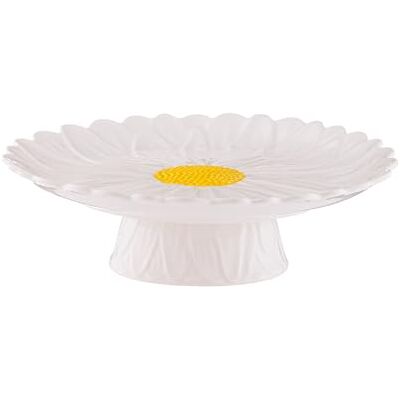 Kensington Daisy Cake Stand Cream 27cm Moulded Floral Stoneware Serving Stand for Cakes, Desserts, Sweets & Afternoon Tea Kensington Daisy Cake Stand Cream 27cm Moulded Floral Stoneware Serving Stand for Cakes, Desserts, Sweets & Afternoon Tea