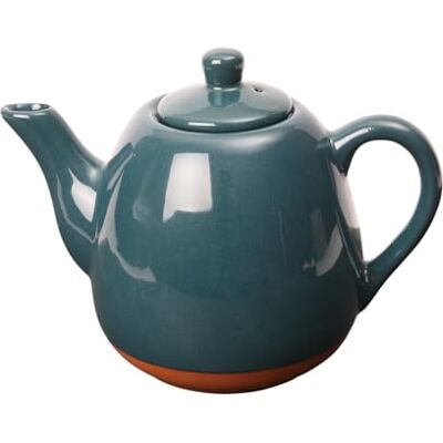 Dexam Sintra Glazed 800ml Terracotta Teapot Ink Blue Dexam Sintra Glazed 800ml Terracotta Teapot Ink Blue