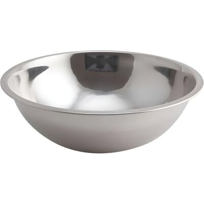 Genware 2075 Stainless Steel Mixing Bowl, 7.5 L Capacity Genware 2075 Stainless Steel Mixing Bowl, 7.5 L Capacity