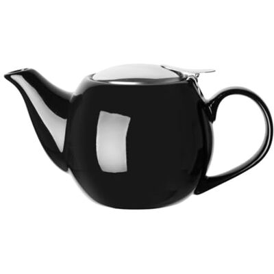 Olympia Cafe Teapot, Black Stoneware Waterpot, Oven, Microwave and Dishwasher Safe CU958 Olympia Cafe Teapot, Black Stoneware Waterpot, Oven, Microwave and Dishwasher Safe CU958