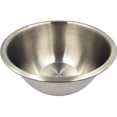 Fackelmann Mixing Bowl 26cm, Stainless Steel, Extra Deep, Food Safe Fackelmann Mixing Bowl 26cm, Stainless Steel, Extra Deep, Food Safe