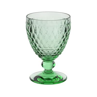 Villeroy & Boch Boston Coloured 132 mm Wine Goblet, Green Villeroy & Boch Boston Coloured 132 mm Wine Goblet, Green