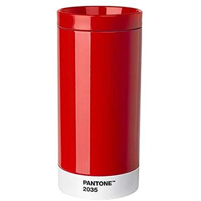 Copenhagen Design Pantone to Go, Stainless Steel Travel Mug/Thermo Cup, 430 ml, red, 2035 C, one Size 101102035 Copenhagen Design Pantone to Go, Stainless Steel Travel Mug/Thermo Cup, 430 ml, red, 2035 C, one Size 101102035