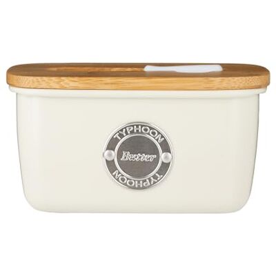 Typhoon Living Cream Butter Storage & Spatula Set Typhoon Living Cream Butter Storage & Spatula Set