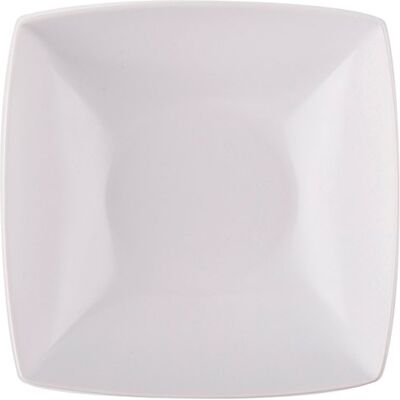 Excelsa Eclipse Soup Plate, Ceramic, White Excelsa Eclipse Soup Plate, Ceramic, White
