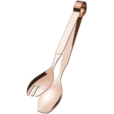Amefa Buffet Serving Tongs, Tongs for Pasta and Salads, Serving Cutlery Dishwasher Safe Stainless Steel 18/10, Satined, Copper, Length 20 cm Amefa Buffet Serving Tongs, Tongs for Pasta and Salads, Serving Cutlery Dishwasher Safe Stainless Steel 18/10, Satined, Copper, Length 20 cm