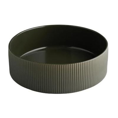 APS The Grid 19083 Bowl Porcelain Mud Brown Diameter 26 cm 2.5 litres APS The Grid 19083 Bowl Porcelain Mud Brown Diameter 26 cm 2.5 litres