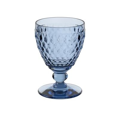 Villeroy & Boch Boston Coloured 120 mm White Wine Goblet, Blue Villeroy & Boch Boston Coloured 120 mm White Wine Goblet, Blue