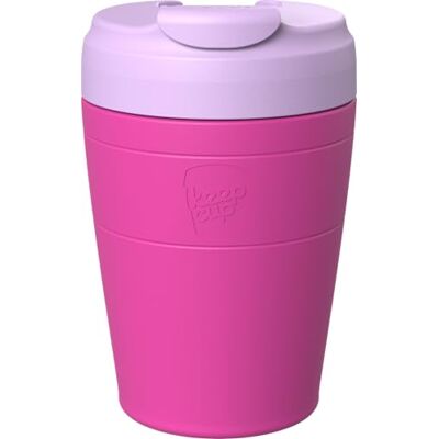 KeepCup Commuter, Insulated Stainless Steel Travel Mug with Leakproof One-Handed Flip Lid, Recycled Steel, BPA Free, Dishwasher Safe, 340ml 12oz Fuchsia Lilac KeepCup Commuter, Insulated Stainless Steel Travel Mug with Leakproof One-Handed Flip Lid, Recycled Steel, BPA Free, Dishwasher Safe, 340ml 12oz Fuchsia Lilac