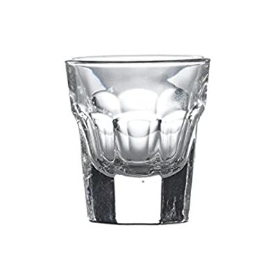 Genware NEV-56037 Morocco/Aras Shot Glass, 3 cl/1 oz. (Pack of 6) Genware NEV-56037 Morocco/Aras Shot Glass, 3 cl/1 oz. (Pack of 6)